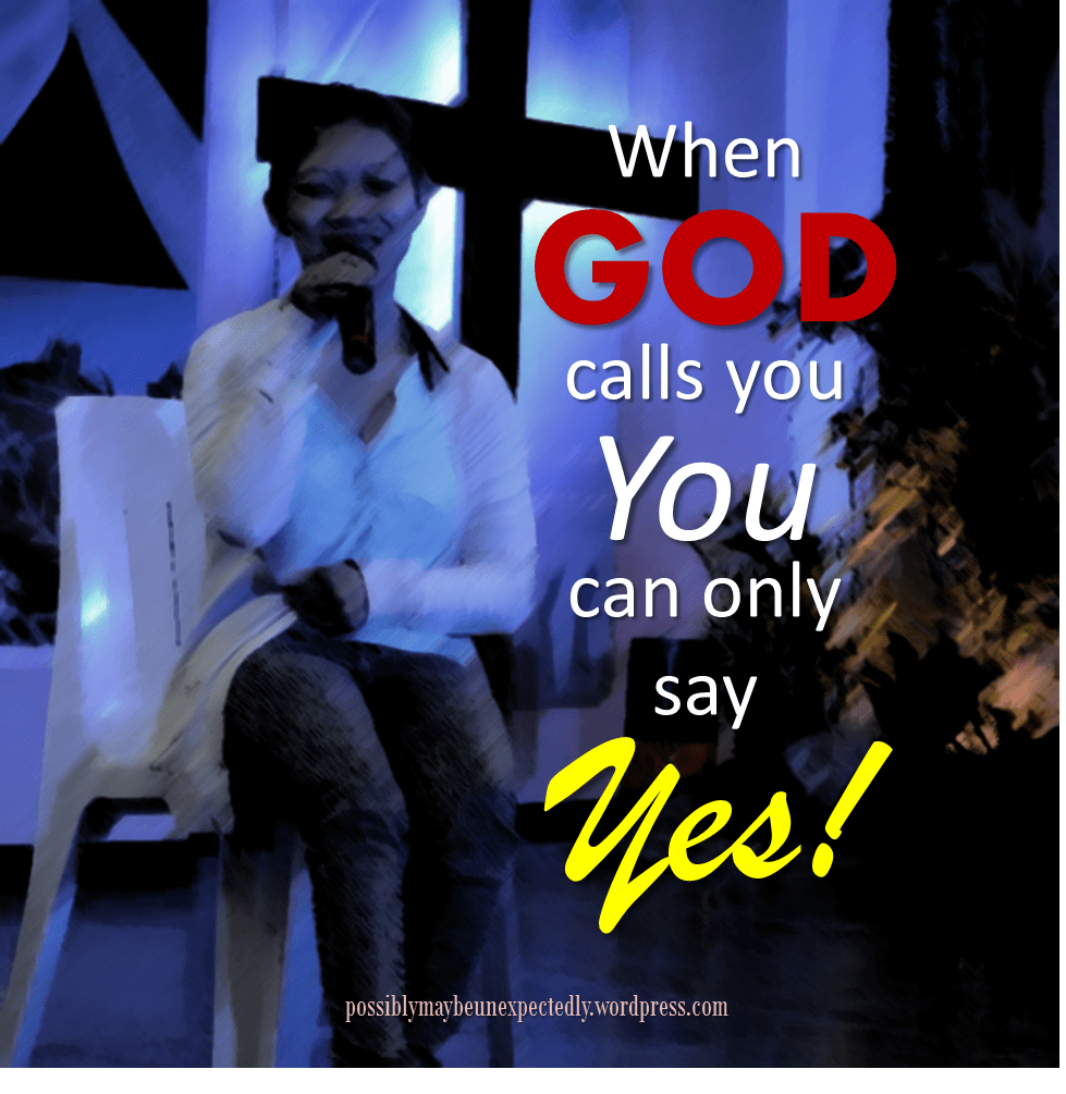 Saying YES to God!