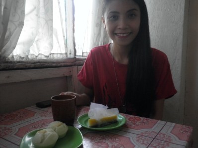 With my Rockstar Tia Tinay eating partner Diane